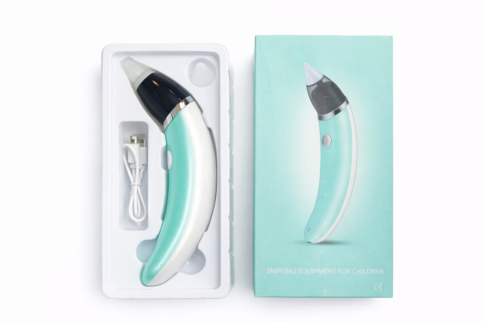 Elektrischer Nasensauger für Kinder wiederaufladbar